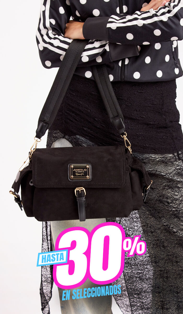 Carteras hasta 30% off y 12 cuotas sin interés
