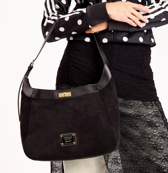 Cartera Virginia Negra