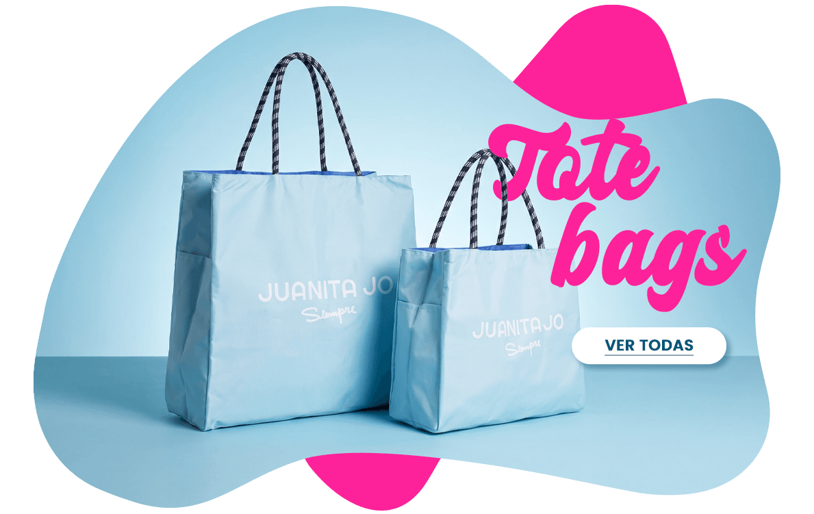 Tote bags en 12 cuotas sin interés