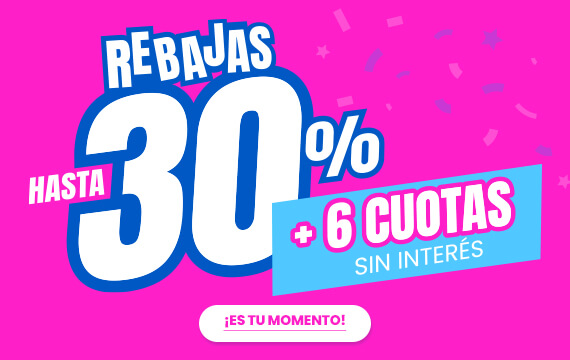 6 cuotas sin interés