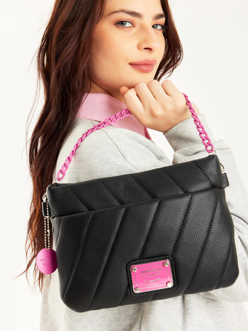 Bandolera negra y fucsia Andes