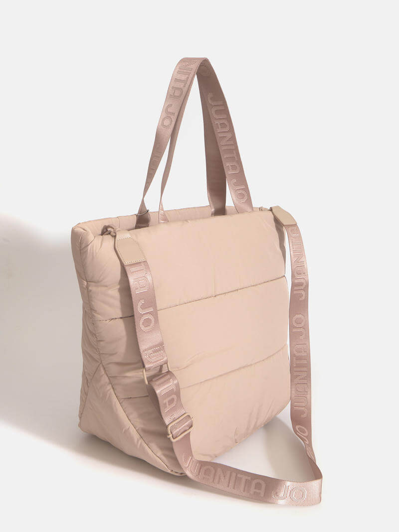 Cartera puffer visón Caro