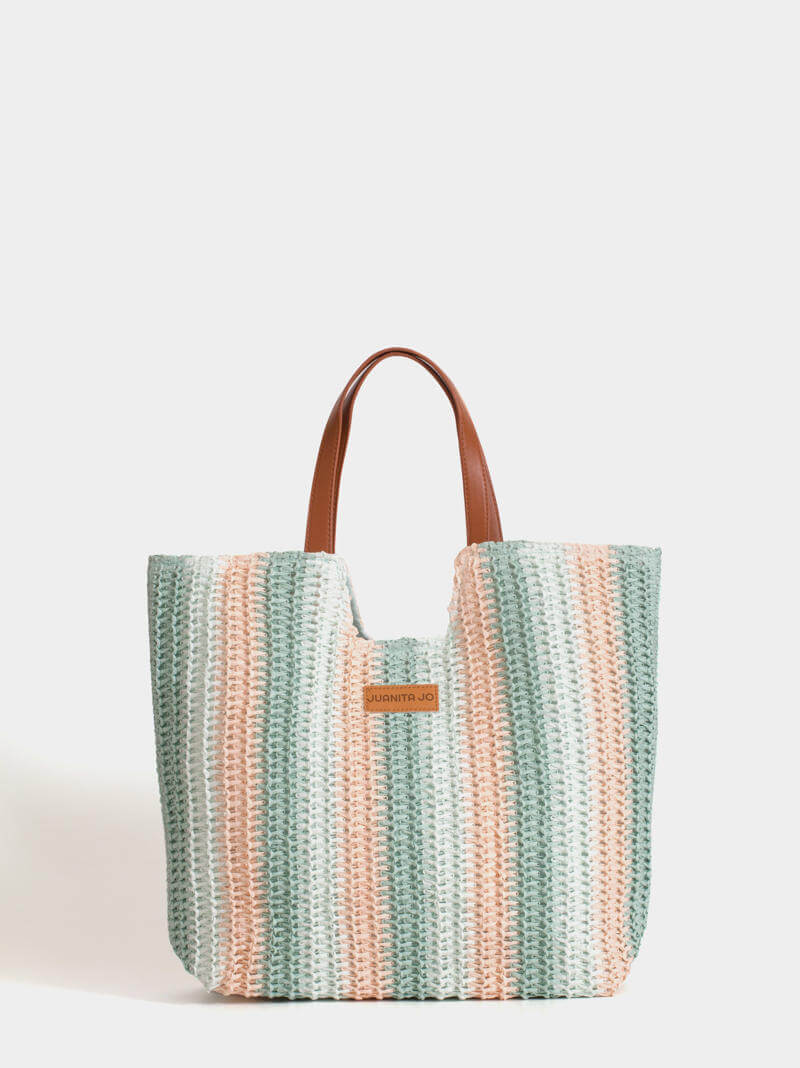 Cartera de Playa pastel Santorini