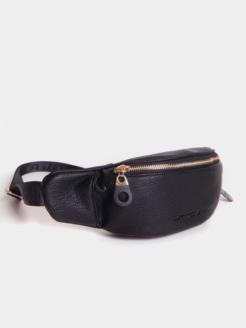Riñonera Negra Revel con bolsillo antirrobo