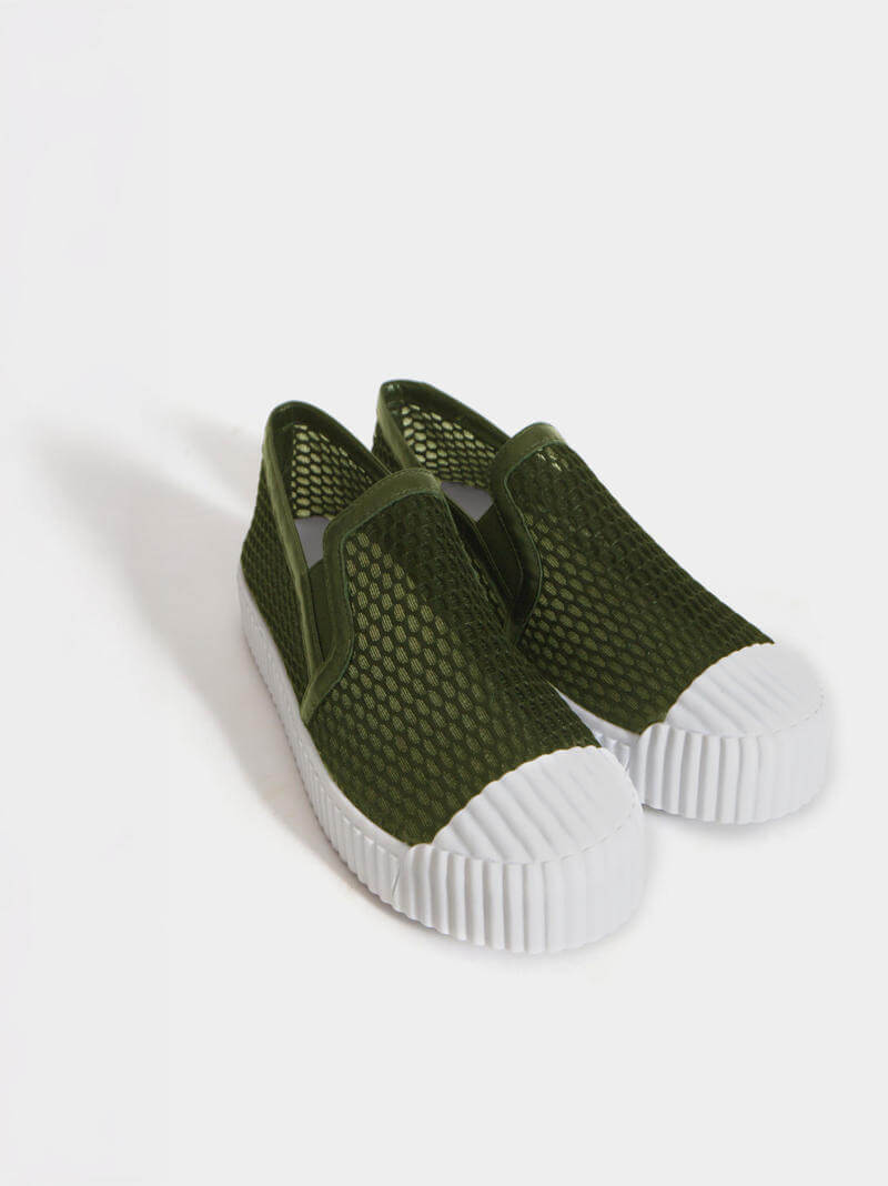 Zapatillas Slip-on verde Filippa